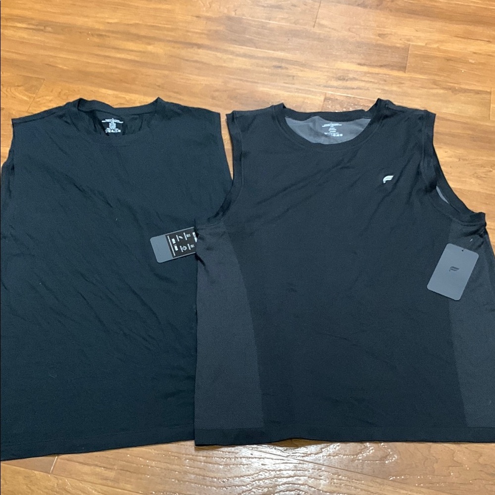 NWT Fabletics Sleeveless Performance Tank Top Shirt bundle